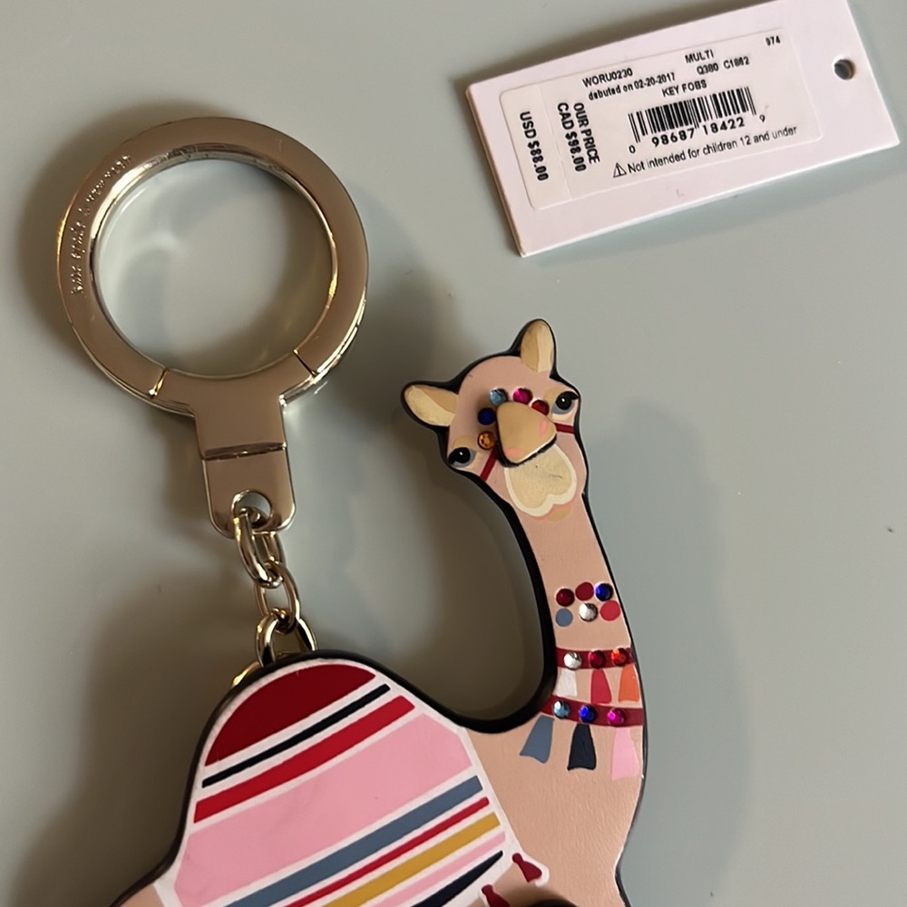 Kate Spade Camel Key Fob - Picture 2 of 8
